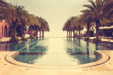 Güzel lüks vintage Yüzme Havuzu