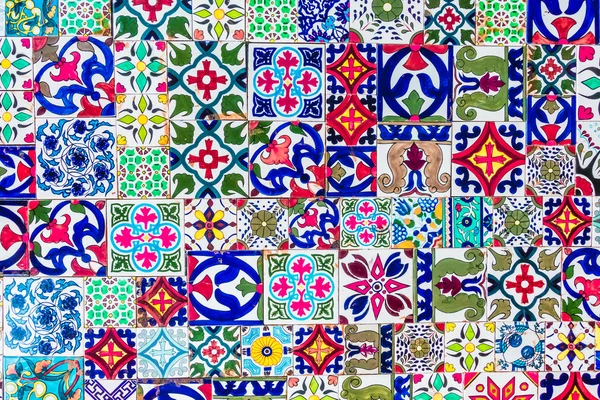 摩洛哥马赛克瓷砖纹理 — 图库照片