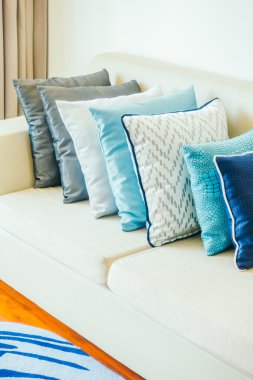 Güzel lüks yastıklar Divan