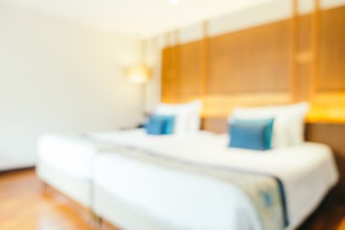 lüks yatak odası iç bulanıklık