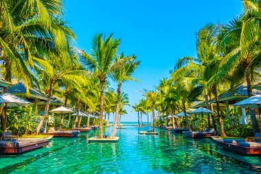 güzel lüks Yüzme Havuzu