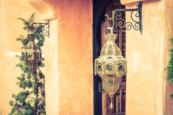 Estilo lanterna morocco — Fotografia de Stock
