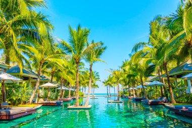 güzel lüks Yüzme Havuzu