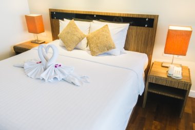 Güzel lüks yastık Yatak Dekorasyon