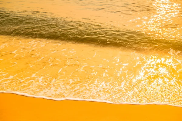 Sea wave on the beach — Stock Photo, Image