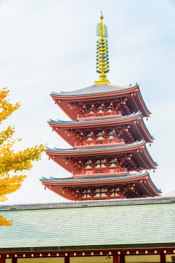 Güzel mimari Sensoji Tapınağı