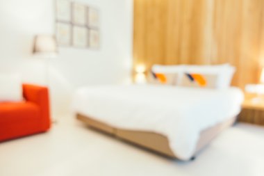 lüks yatak odası iç bulanıklık