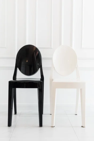 Boş sandalye dekorasyonu salon iç — Stok fotoğraf