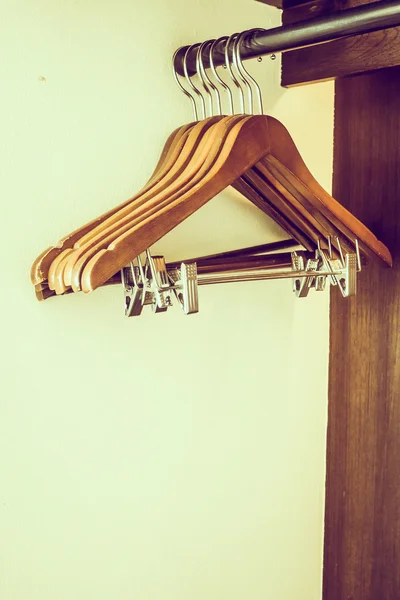 Lege kleren hanger — Stockfoto