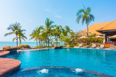 güzel lüks Yüzme Havuzu