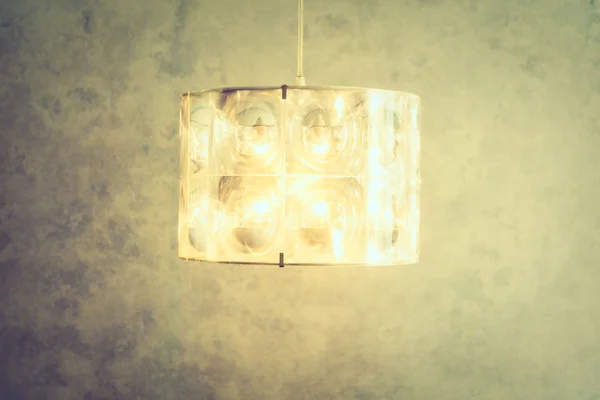 Lichte lamp decoratie — Stockfoto