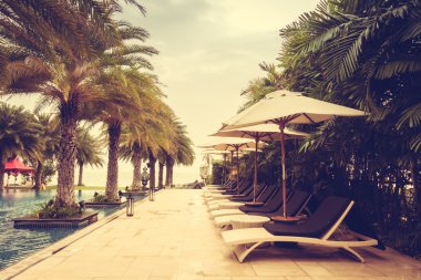 Güzel lüks vintage Yüzme Havuzu