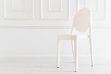 Boş sandalye dekorasyonu salon iç