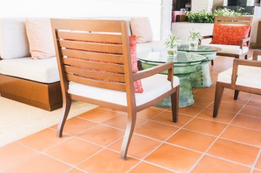 Yastıklar kanepe ve sandalye