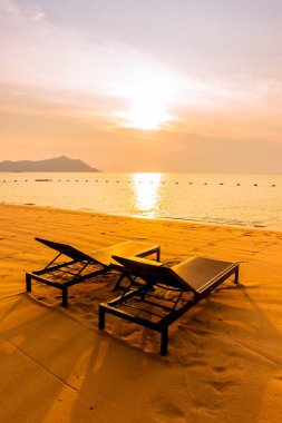 boş plaj sandalye