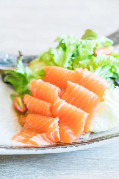 Tasty Salmon salad — Stock Photo, Image