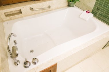 Küvet banyo iç dekorasyon