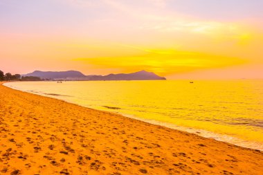 Tropik plaj ve deniz