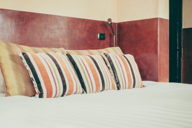 Fas tarzı ile Yatak Dekorasyon