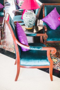 Yastıklar kanepe ve sandalye