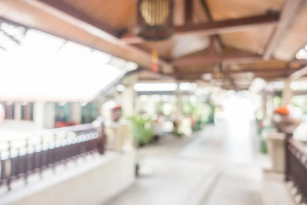 Blur hotel lobby interior — Stock Photo, Image