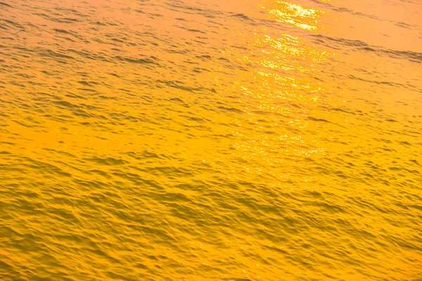 Solnedgång och havsbakgrund — Stockfoto