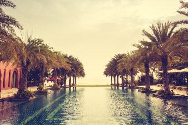 Güzel lüks vintage Yüzme Havuzu