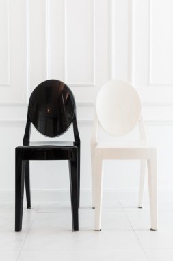 Boş sandalye dekorasyonu salon iç