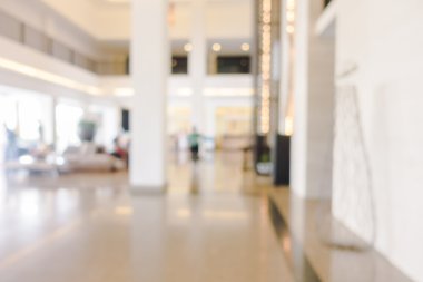 Otel lobisinde ve otel Restoran iç bulanıklığı