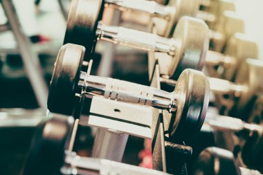 Dumbbell fitness ve spor salonunda
