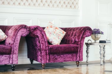 Güzel lüks yastıklar Divan