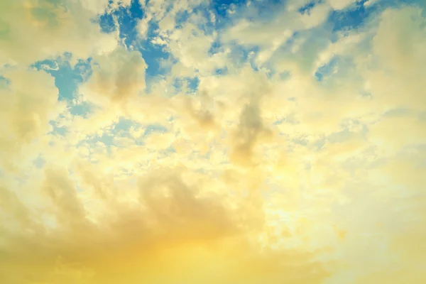 Vintage cloud on sky background — Stock Photo, Image