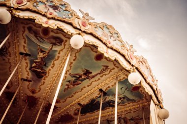Vintage Carousel eğlence parkı