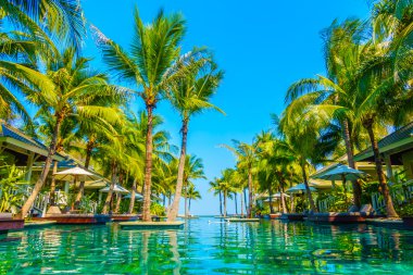 güzel lüks Yüzme Havuzu