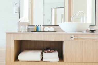 Güzel lüks lavabo dekorasyon