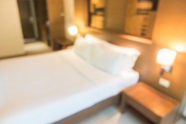 lüks yatak odası iç bulanıklık