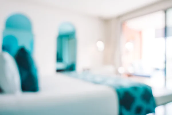 Blur bedroom interior — Stock Photo, Image