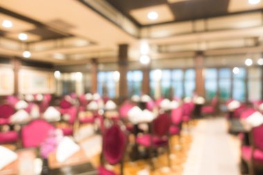 lüks Restoran iç bulanıklık