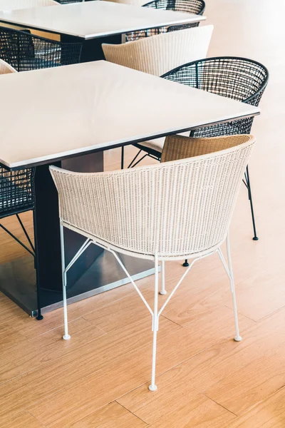 Modern chairs and tables — Stock Photo, Image