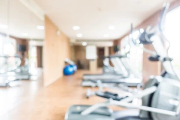 Fitness en sportschool kamer interieur vervagen — Stockfoto