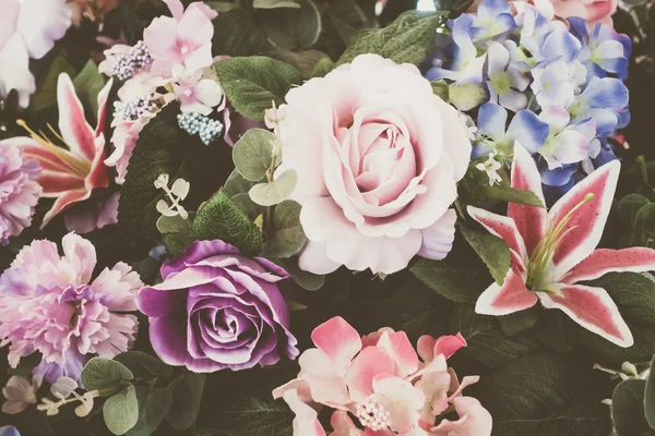 Krásnou kytici květin — Stock fotografie