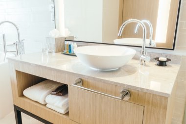 Güzel lüks lavabo dekorasyon