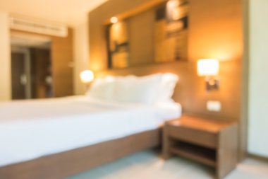 lüks yatak odası iç bulanıklık