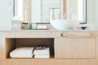 Güzel lüks lavabo dekorasyon