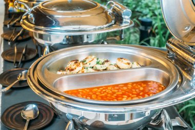 Açık büfe kahvaltı için catering