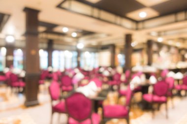 lüks Restoran iç bulanıklık