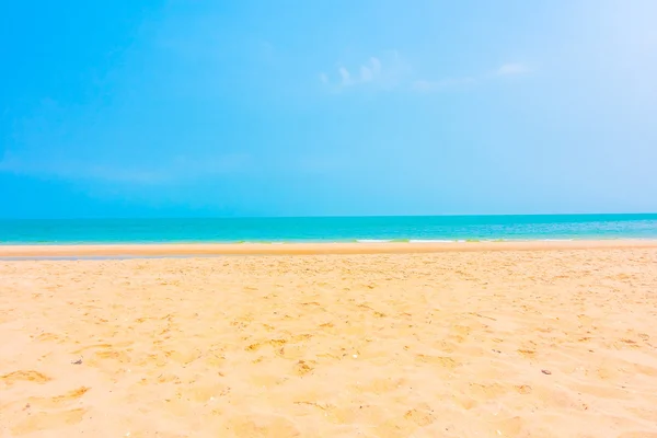 Schöner leerer Sand am Strand — Stockfoto
