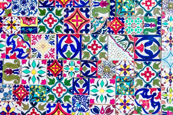 Marruecos mosaico texturas azulejos — Foto de Stock