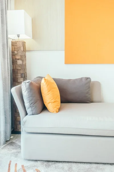 Pillows on sofa decoration — Stock Image Pillows on sofa decoration Stock Image