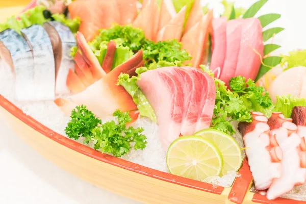 Raw fresh Sashimi — Stock Photo, Image